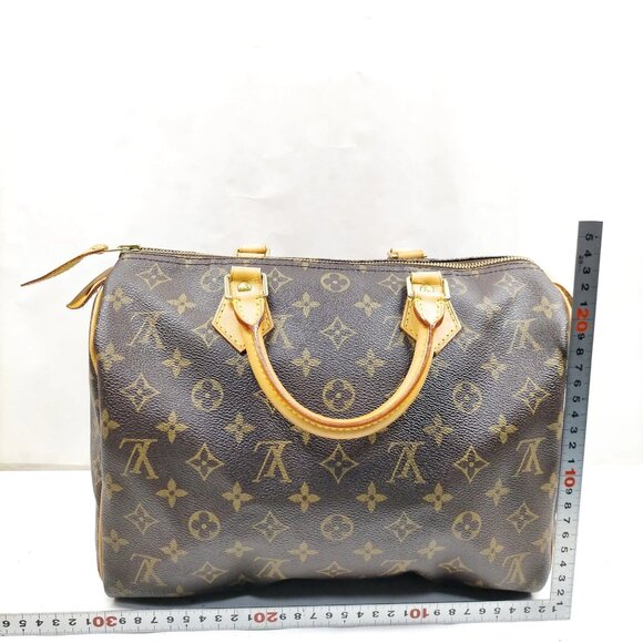 Louis Vuitton Speedy 30 Brown Monogram Hand Bag mon-908-090425 - Picture 2 of 16